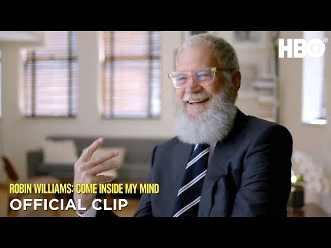 Robin Williams: Come Inside My Mind (Clip 'David Letterman: He Could Fly')