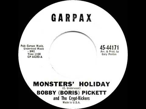 1962 HITS ARCHIVE: Monsters’ Holiday - Bobby (Boris) Pickett