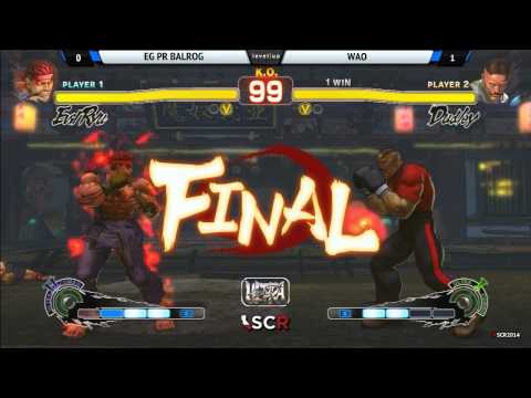USF4 EG PR BALROG VS WAO - Socal Regionals 2014 Day 1