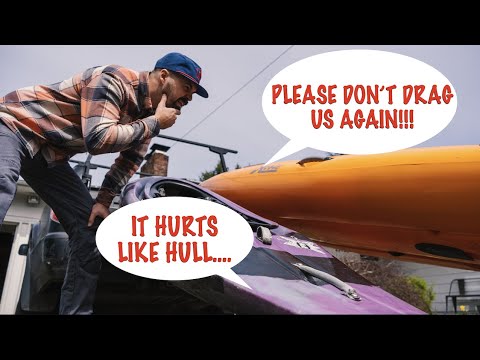 YouTube video about: How to tie down kayak in truck bed?