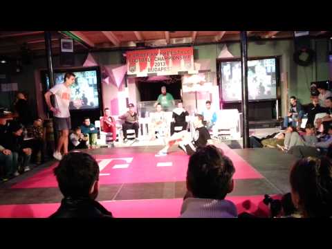 Mikolaj vs Petike - Semi Final - European Freestyle Football Championship Budapest