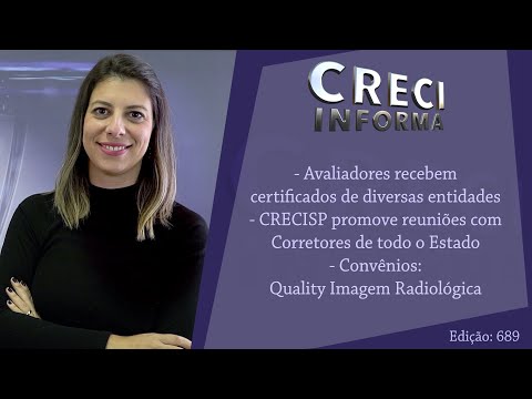 Avaliadores recebem certificados | CRECI Informa - Edição 689