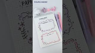 To-do list frame journal idea ✍️