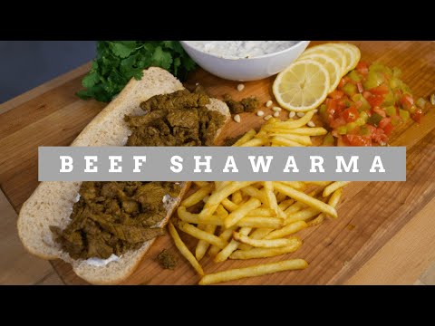 Homemade Beef Shawarma with a 13-Spice Ribeye Marinade and Cucumber-Mint Yogurt Sauce