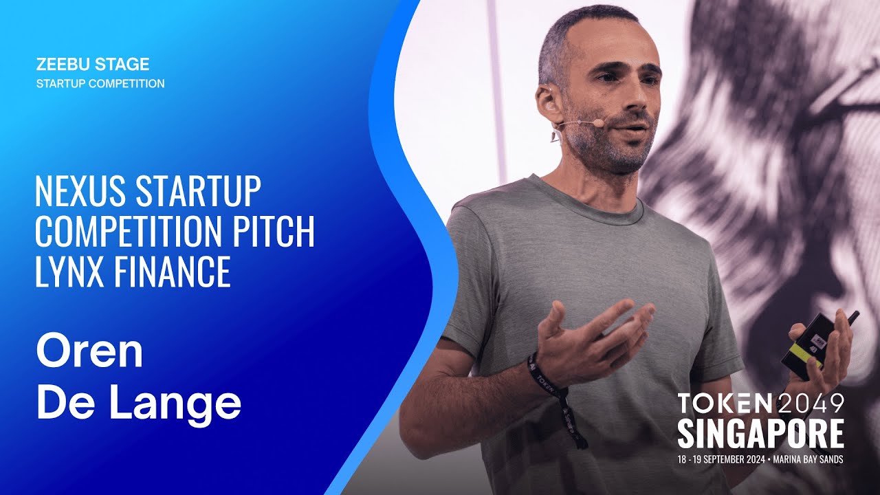 NEXUS Startup Competition Pitch - Lynx Finance - TOKEN2049 Singapore 2024