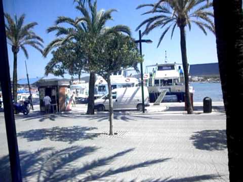 Ibiza San Antonio-Sonica radio (naranja) 3 letters. july 2010