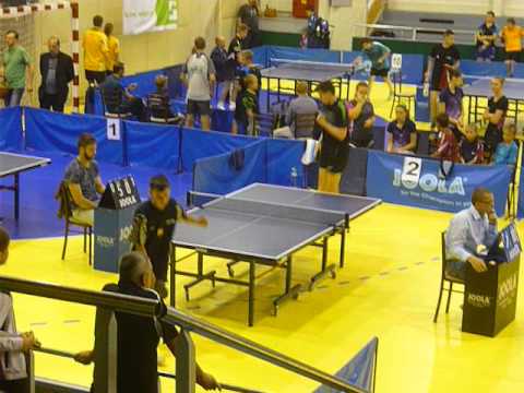 My table tennis serve - Waldner deceptive style