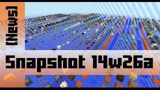 Snapshot 14w26a [News] /Replaceitem, /Worldboarder add and more