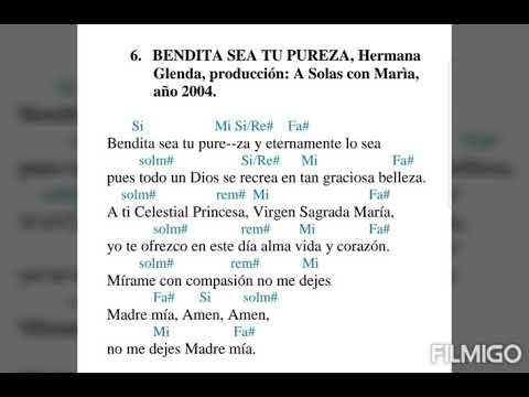 Bendita Sea Tu Pureza - Hermana Glenda