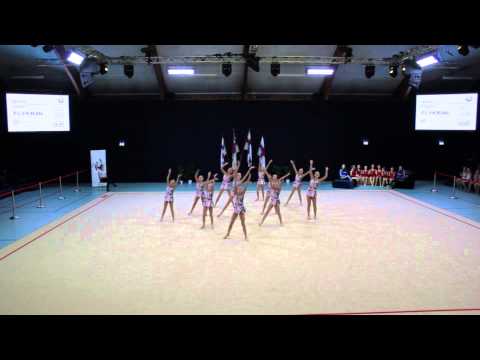 Støkk - Flykran FM finalan í estetiskum fimleiki 2015