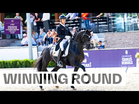 Golden Debut for Justin Verboomen & Zonik Plus| Jiva Hill Stables FEI Dressage European Championship