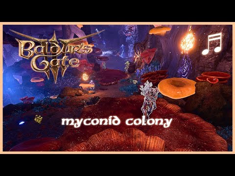 BALDUR'S GATE 3 Myconid Colony Camp Theme | Unofficial Soundtrack