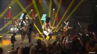 KISS - Hotter Than Hell / Firehouse - The Tonight Show Starring Jimmy Fallon - 11/04/2014