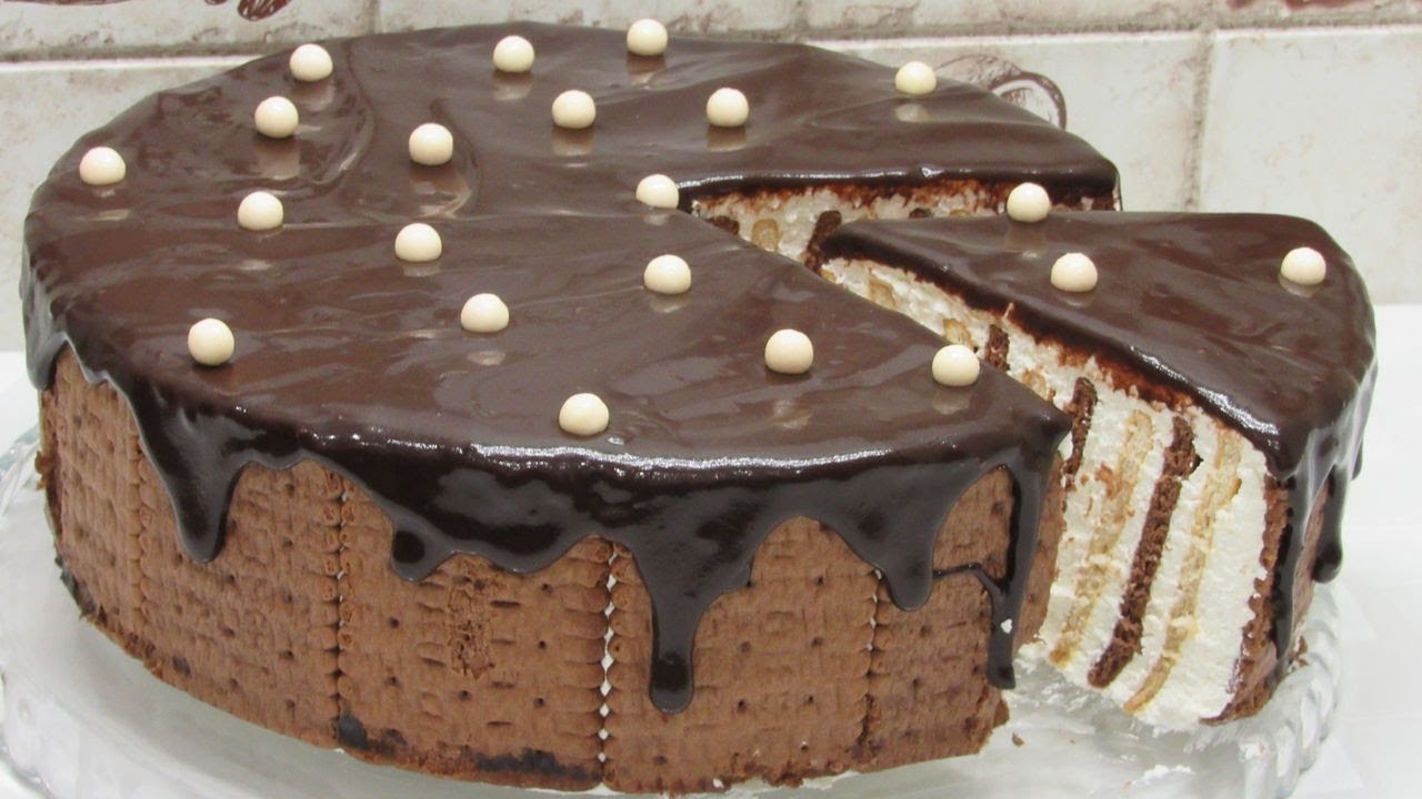 Если есть ПЕЧЕНЬЕ и ТВОРОГ, приготовьте ТОРТ Зебра - Шикарный рецепт торта без выпечки