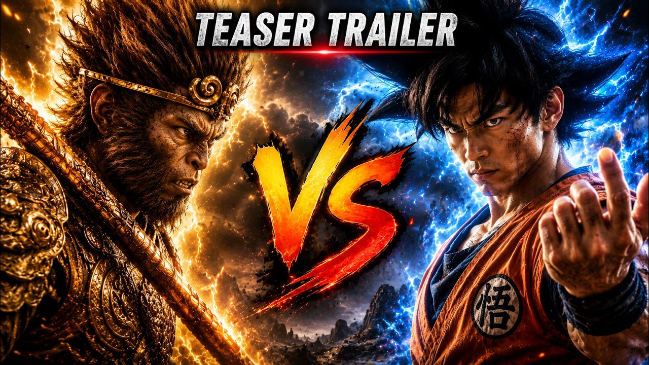 Monkey King Meets Dragon Ball | Epic Battle Teaser Trailer