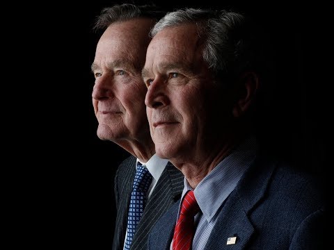 BREAKING George W Bush shares remarks with mankind  on his DAD George H W Bush 12/5/18 Video