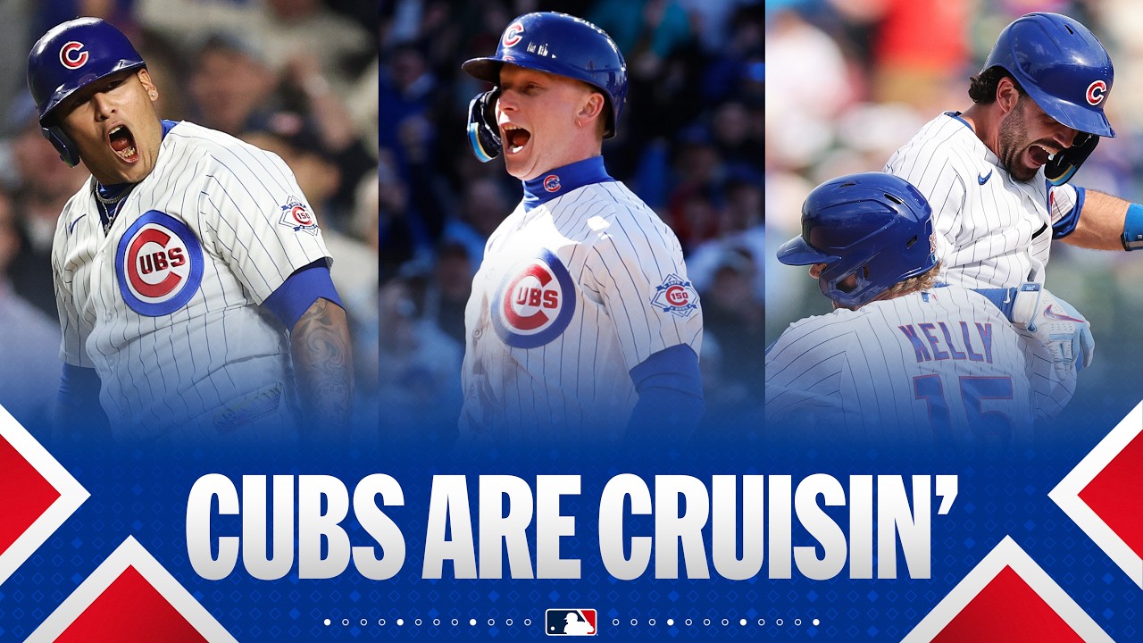 The Chicago Cubs have won NINE games in a row! 🐻 (The BEST moments from the winning streak! 🔥)