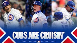 The Chicago Cubs have won NINE games in a row! ???? (The BEST moments from the winning streak! ????)