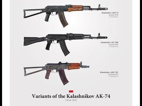 AK-74 & AKS-74U – The Evolution of the AK and Its Many Variants.