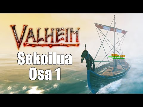 Meidän paatissa on moottori! - Valheim Sekoilua