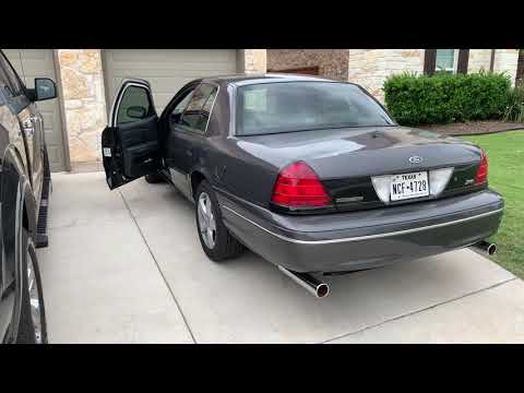 2010 Crown Vic Flowmaster 50 series delta flow