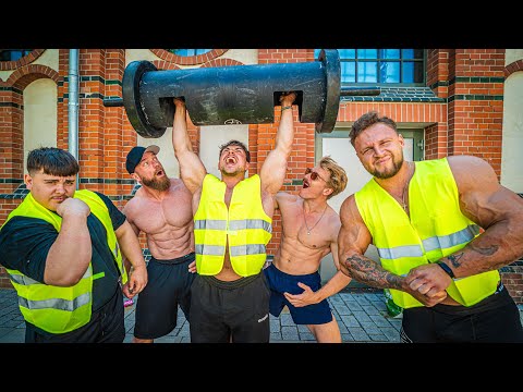 Who is pushing the 125KG log?!