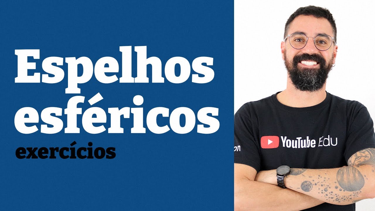 Exercícios de espelhos esféricos - Aula 6 - Física Óptica - Prof. Henrique