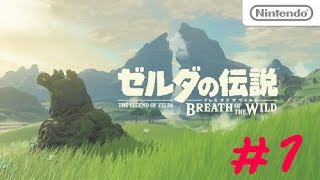 ゼルダの伝説ブレスオブザワイルド実況#1