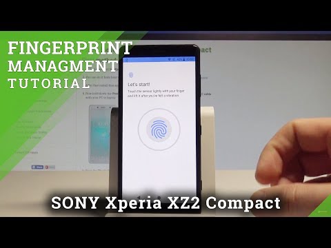 How to Add Fingerprint on SONY Xperia XZ2 Compact - Set Up Fingerprint