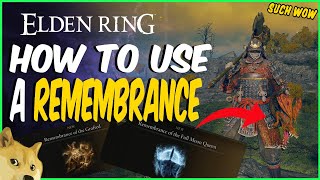 Elden Ring - What To Do With A Remembrance & How To Duplicate them!