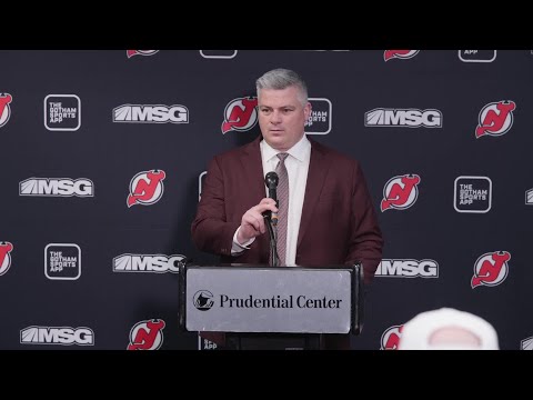 Keefe, Jack Hughes, Hischier, Bratt answers Qs after a 6-3 win against the Rangers