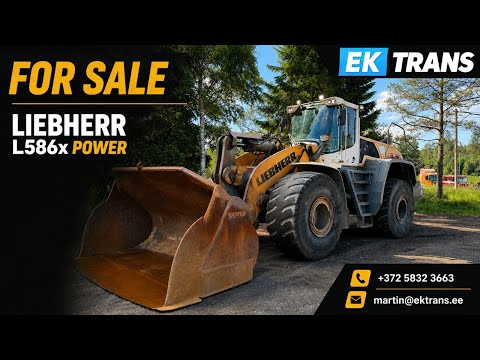 Liebherr L586 XPOWER, frontal loader