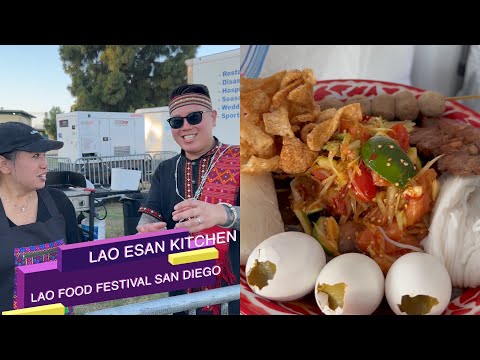 Lao Esan Kitchen at The Lao Food Festival San Diego 2024