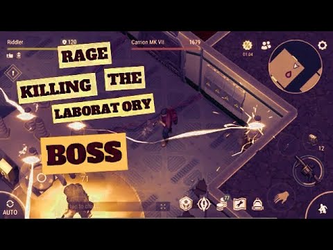 Rage k*lling the laboratory boss | How to kill Carrion MK VII as a beginner | LDOE