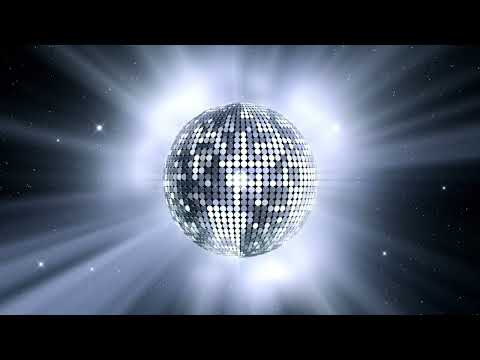 Spinning Silver White Disco Ball Vj Loop - Disco Ball Animation Party Background