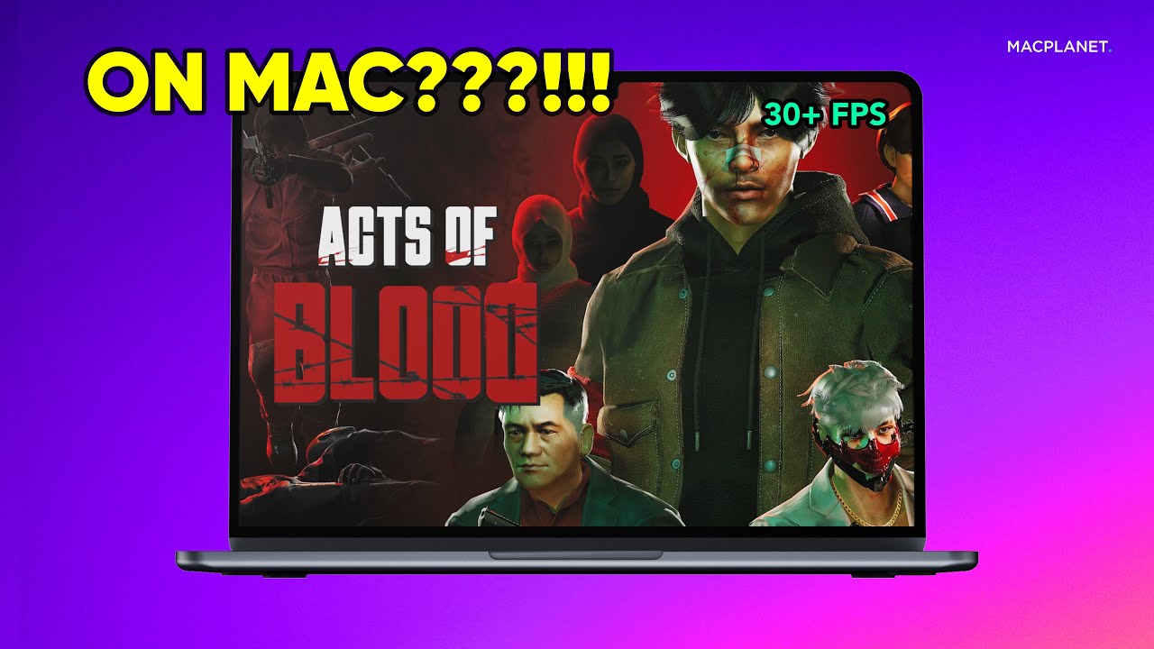 Acts Of Blood on MacBook Air — CrossOver Performance & Gameplay