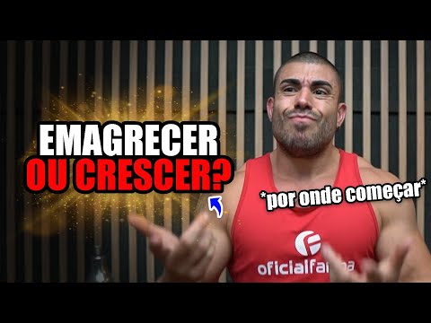 Emagrecer ou hipertrofiar primeiro?
