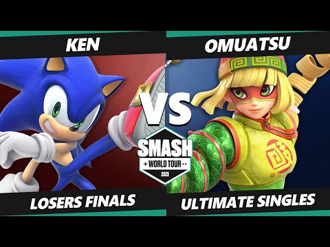SWT Japan Online Losers Finals - Kuroponzu (Min Min) Vs. KEN (Sonic) SSBU Ultimate Tournament
