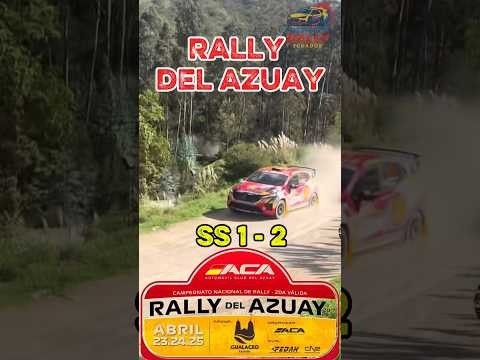 🔥 SORPRESA en el Rally del Azuay 🇪🇨 | Guerrero lidera en su Renaul Clio RC3 en Gualaceo
