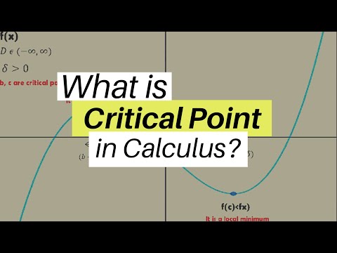 What is Critical Point in Calculus? [with Examples]