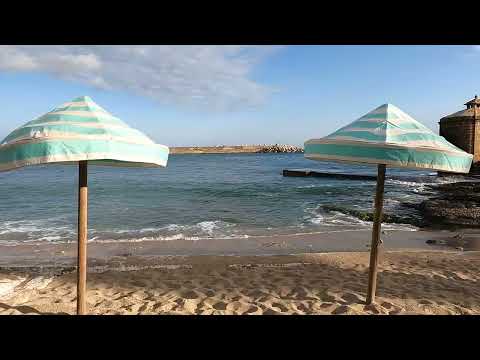 Seaside in Leuca (Santa Maria di Leuca), Puglia, Italy at the end of The Via Francigena