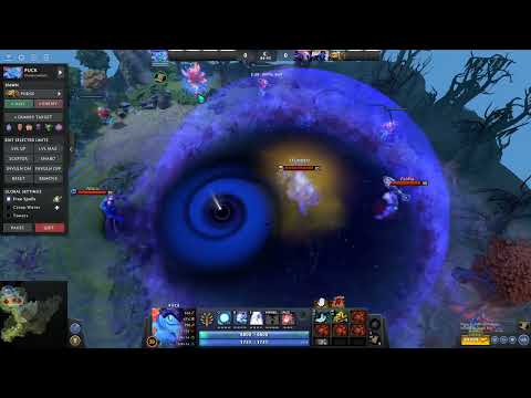 How to dodge Chronosphere and Blackhole - Puck dodges Faceless Void and Enigma