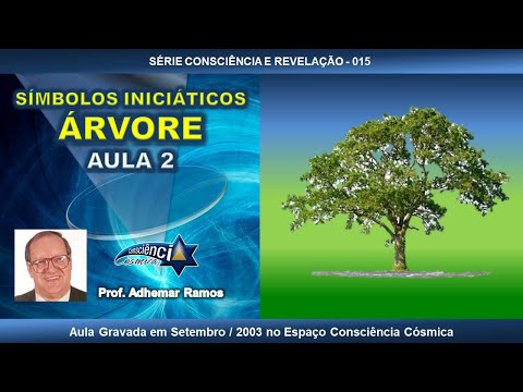 015 SÍMBOLOS INICIÁTICOS - ÁRVORE - AULA 2 - Prof. Adhemar Ramos