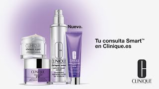 Clinique ¡Desafía la edad! con nuestra línea Smart anuncio