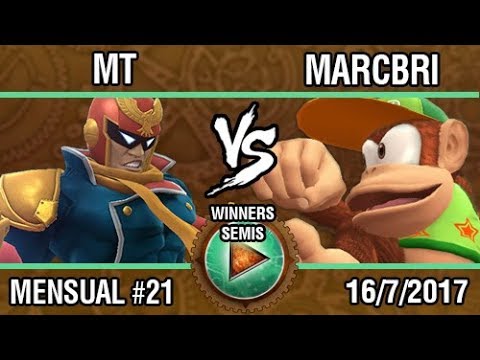 [Afterlife 21] MT (Captain Falcon) vs Marcbri (Diddy Kong) SSB4 Winners Semis