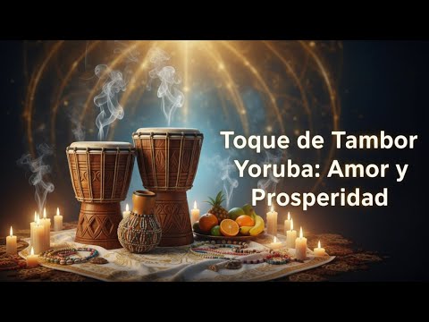 “Toque de Tambor Yoruba para los Orishas: Amor, Prosperidad y Protección”