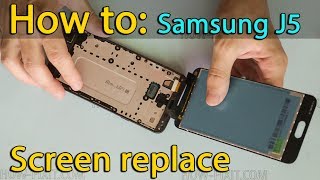 Samsung j5 G570 Prime disassembly and replace screen