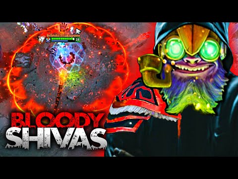 LENS TINKER - YOU MUST GET THIS RARE BLOODY SHIVAS GUARD | DOTA 2 7.32C | LENS TINKER