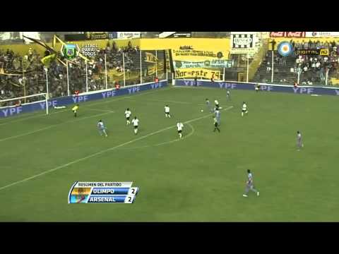 Gol de Lisandro Lopez - Olimpo 2 Arsenal 2