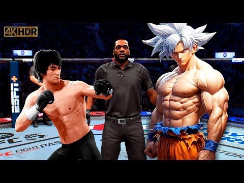 TRUE Bruce Lee vs. Son Goku | EA Sports UFC 5